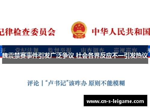 魏震禁赛事件引发广泛争议 社会各界反应不一引发热议 魏震禁赛事件引发广泛争议 社会各界反应不一引发热议